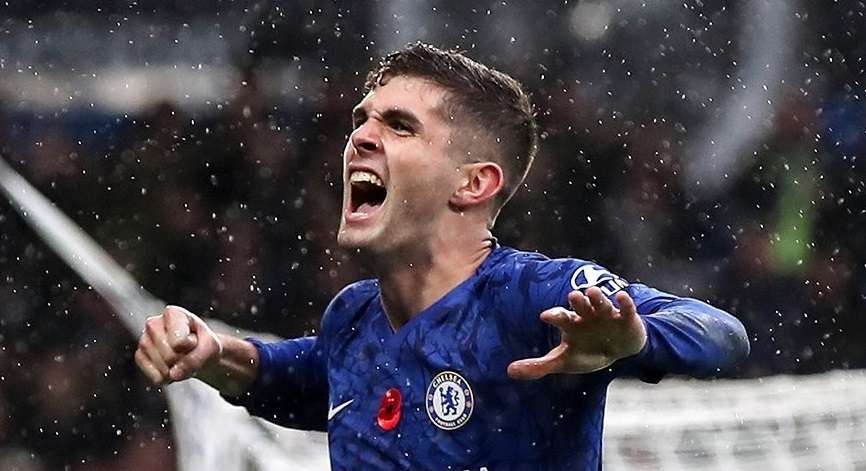 Pemain sayap Chelsea Christian Pulisic masuk dalam radar Manchester United. (Foto: Twitter/@ChelseaFC)