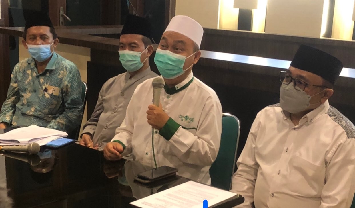 Katib Syuriah PWNU Jawa Timur, kiai Syafruddin Syarif (Foto: Andhi Dwi/Ngopibareng.id)