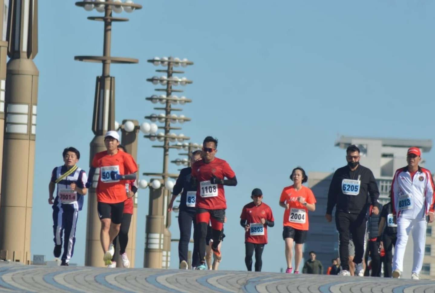 Ajang 10th International Friendly Run antar duta besar mancangera di Jepang. (Foto: Dok KBRI Tokyo)