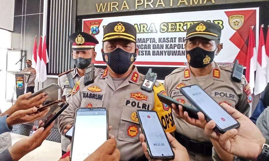 Wakil Ketua Satgas Penanganan Covid-19 Banyuwangi yang juga Kapolresta Banyuwangi AKBP Nasrun Pasaribu. (Foto: Muh. Hujaini/Ngopibareng.id)