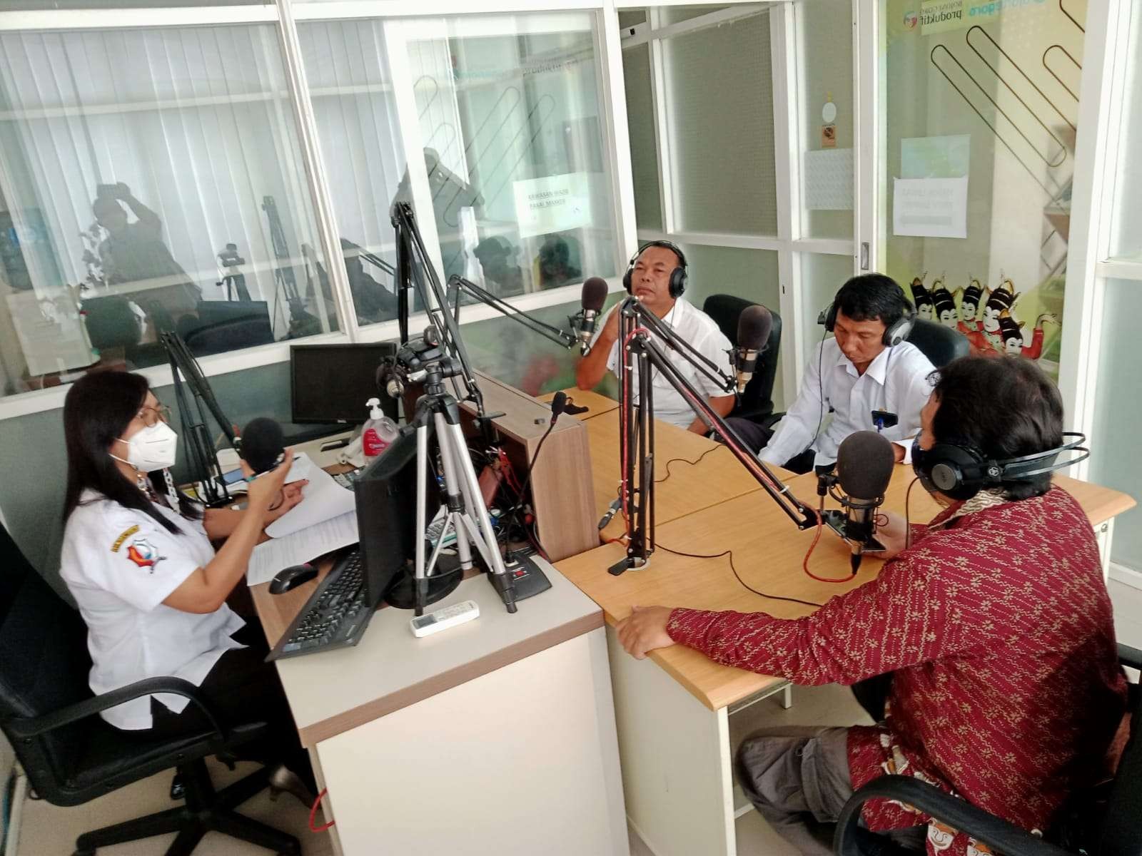 Talkshow pemuliaan air di Bojonegoro. (Foto: EMCL Ademos)