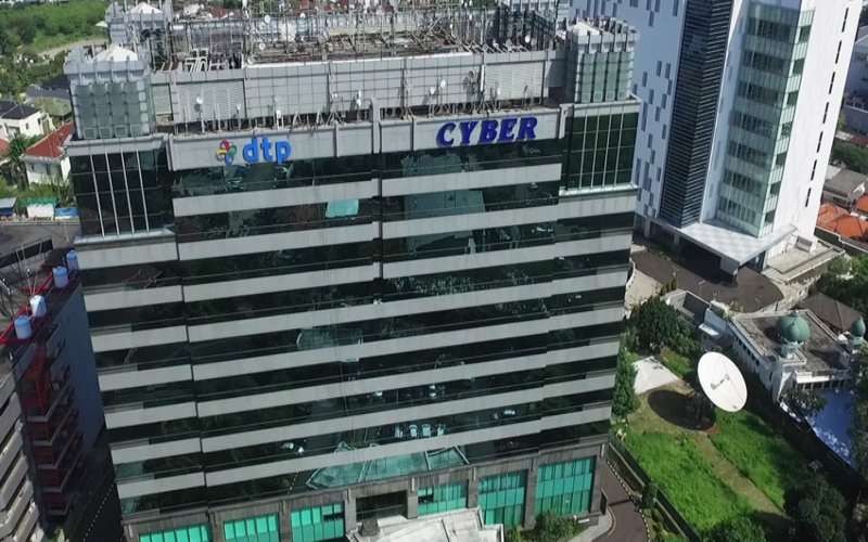 Gedung Cyber di Jalan Kuningan Barat Raya No 8 Jakarta Selatan. (Foto: Istimewa)