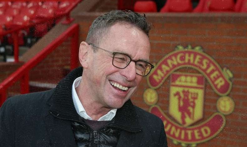 Ralf Rangnick, pelatih sementara Manchester United. (Foto: Twitter/@ManUtd)