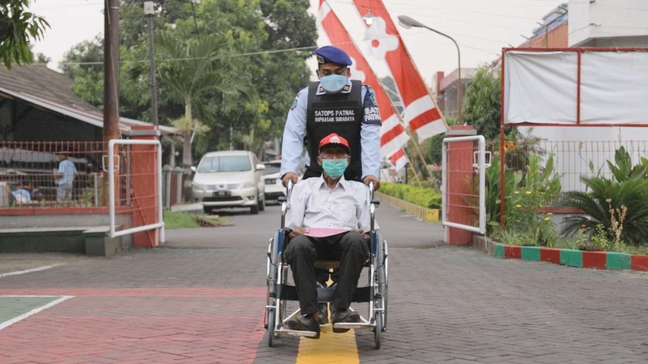 Salah satu layanan Kemenkumham Jatim yang berbasis HAM. (Foto: Kemenkumham Jatim)