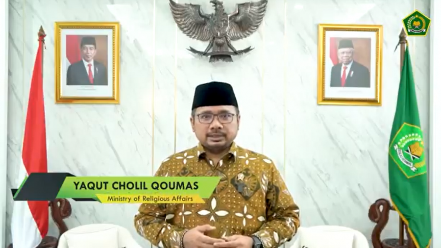 Menteri Agama Yaqut Cholil Qoumas. (Foto: Kemenag)