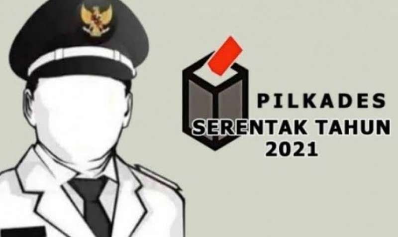 Ilustrasi Pilkades Serentak 2021. (Grafis: Istimewa)