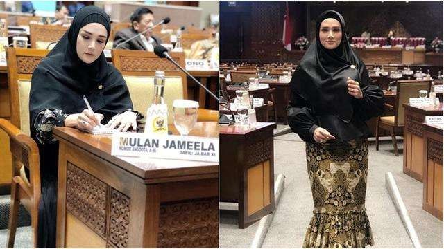 Mulan Jameela anggota DPR RI. (Foto: Instagram)