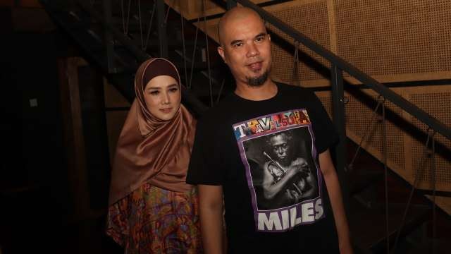 Pasangan Mulan Jameela dan Ahmad Dhani. (Foto: istimewa)