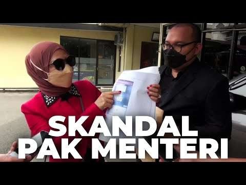 Seorang perempuan bernama Rifa Handayani muncul ke publik mengaku selingkuhan Pak Menteri dan mendapatkan teror hingga lapor polisi. (Foto: YouTube)