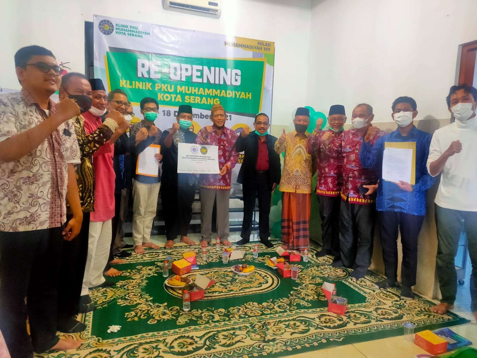 layanan konversi terbaru BSD di Klinik PKU Muhammadiyah Kota Serang, berobat pakai sampah. (Foto: Istimewa)