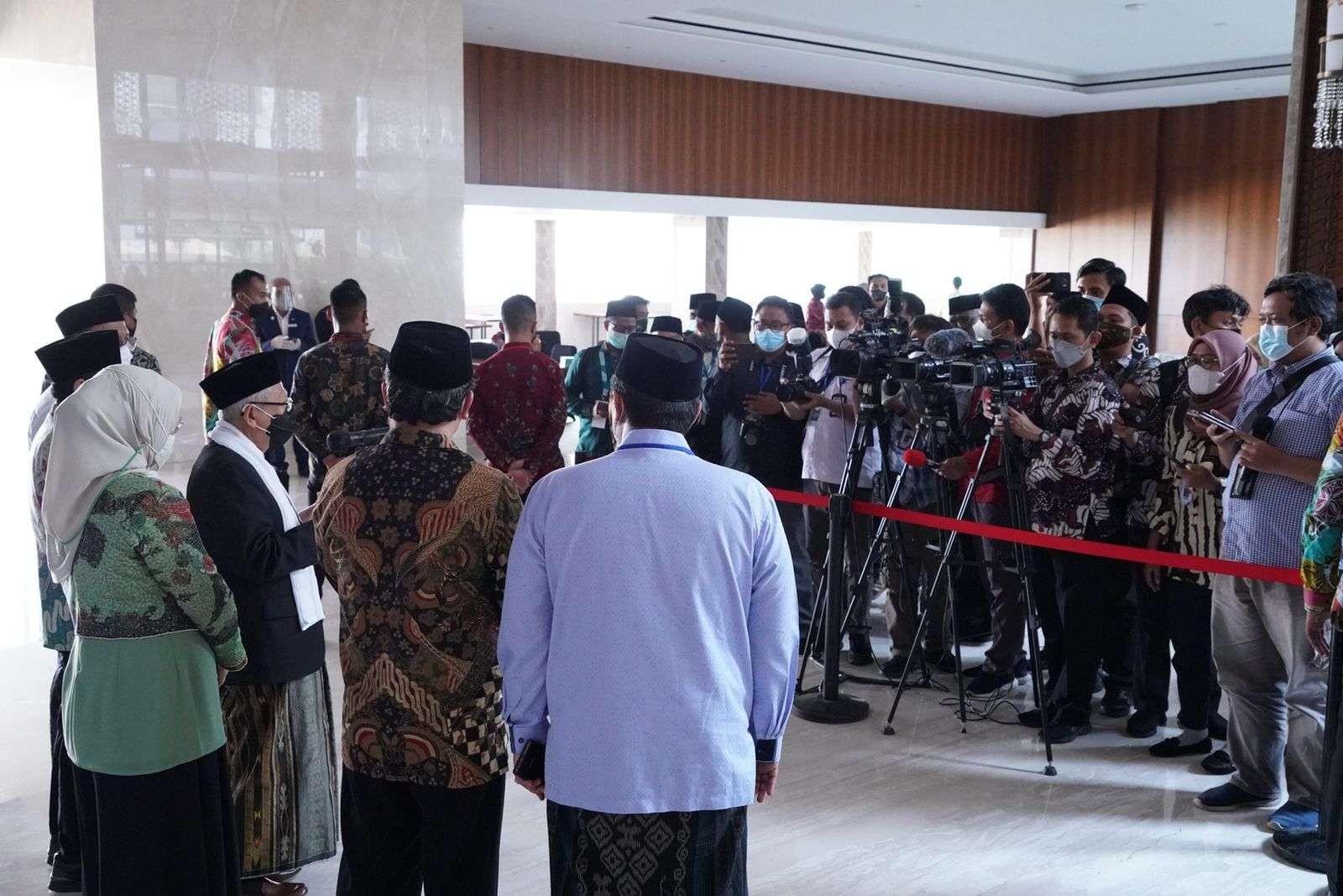 Wapres KH Ma'ruf Amin bicara tentang Kreteria seorang Rais Aam ( foto: istimewa)