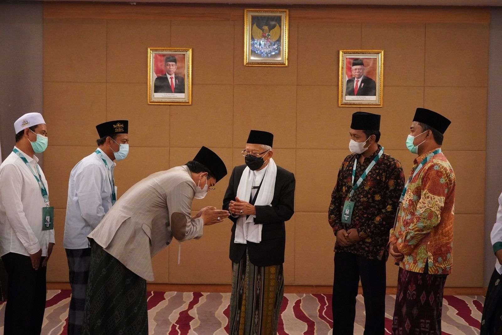 Pengurus cabang istimewa NU luar negeri bertemu Wapres (Foto: istimewa)