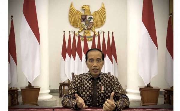 Presiden Jokowi sudah mengirimkan surat presiden RUU Perubahan UU ITE ke DPR. (Foto: Setpres)