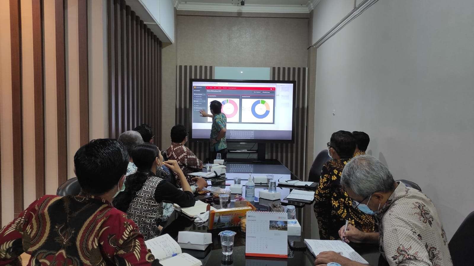 Kegiatan persiapan SNMPTN 2022 Universitas Jember yang dipimpin oleh Wakil Rektor I Universitas Jember (Foto: Istimewa)