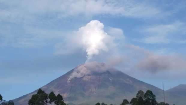 Status tanggap bencana Semeru berakhir. (Foto: Ant)