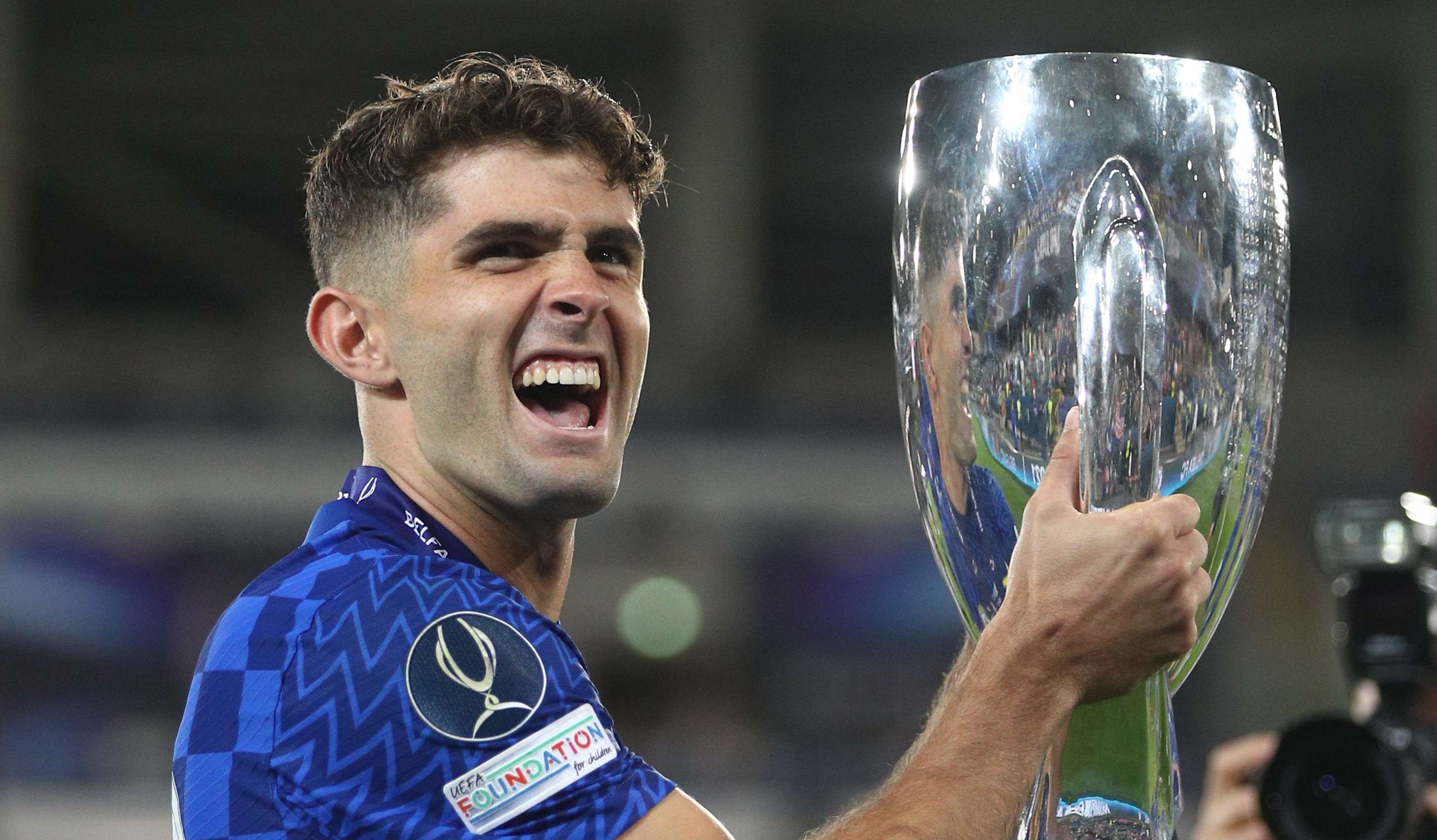 Bintang Chelsea Christian Pulisic sebut Cristiano Ronaldo sebagai pemain terbaik yang pernah dia hadapi. (Foto: Twitter/@cpulisic_10)