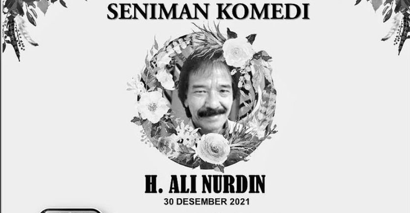 Pelawak senior Ali Nurdin meninggal pada Kamis 30 Desember 2021. (Foto: tangkapan layar)