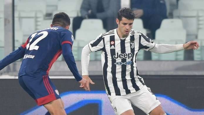 Juventus tak ingin lepas Alvaro Morata ke Barcelona. (Foto: Twitter/@juvnetusfc)