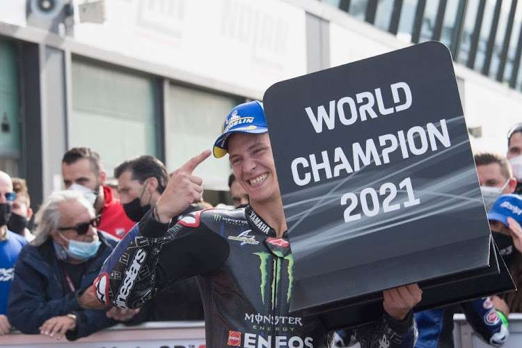 Fabio Quartararo belum tandatangani kontrak baru dengan Monster Energy Yamaha. (Foto: Twitter)