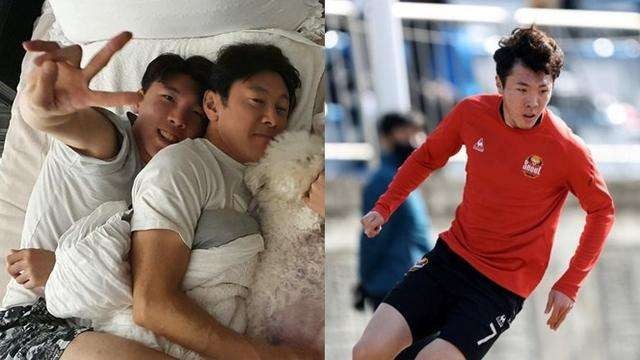 Shin Jae-won menghabiskan waktu bersama sang ayah, pelatih Timnas Indonesia, Shin Tae-yong saat berada di Korea Selatan. (Foto: Instagram @shin_jaewon77)