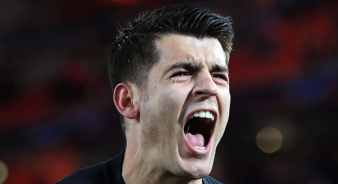 Barcelona tunda berburu Alvaro Morata. (Foto: Twitter/@AlvaroMorata)