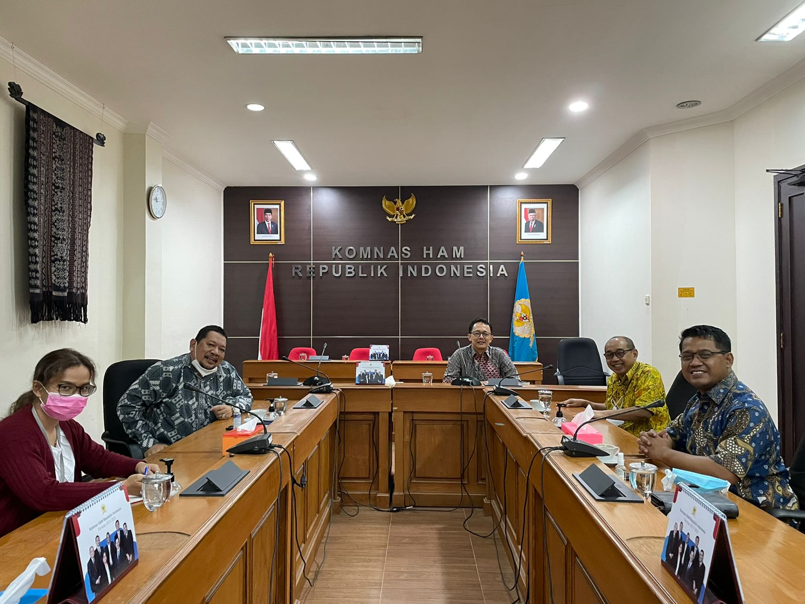 P4MU secara resmi melaporkan kasus unjuk rasa ke rumah pribadi anggotanya ke Komnas HAM RI. (Foto: Istimewa)