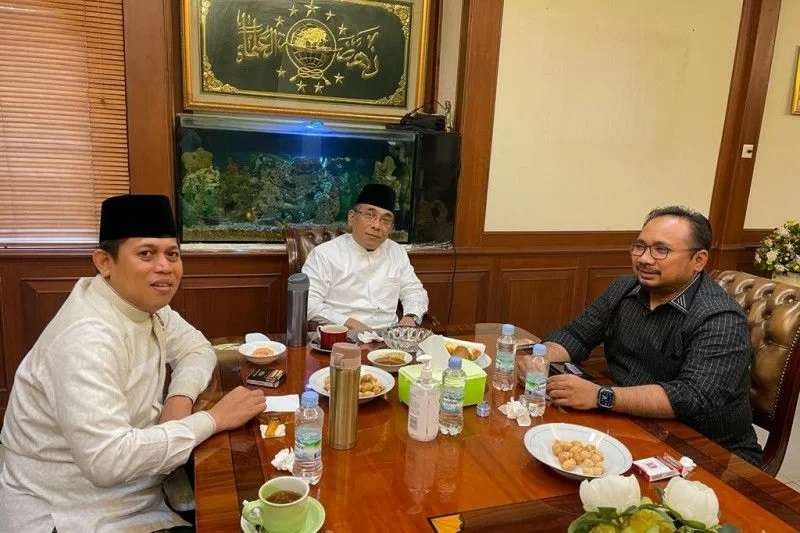 Menteri Agama sowan ke Ketua Umum PBNU. (Foto: Dok Kemenag)