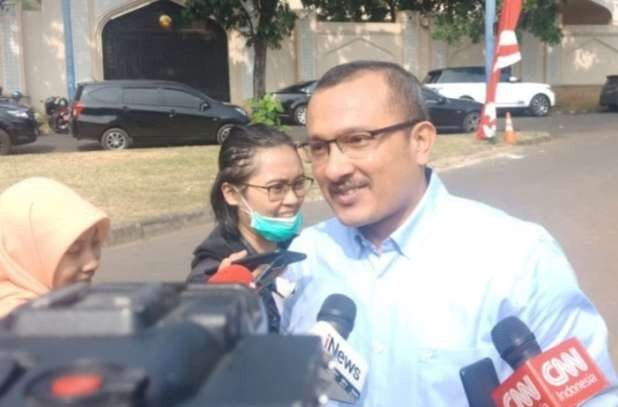 Ferdinand Hutahaean memenuhi panggilan pemeriksaan penyidik Direktorat Reserse Tindak Pidana Siber Bareskrim Polri. (Foto: Istimewa)