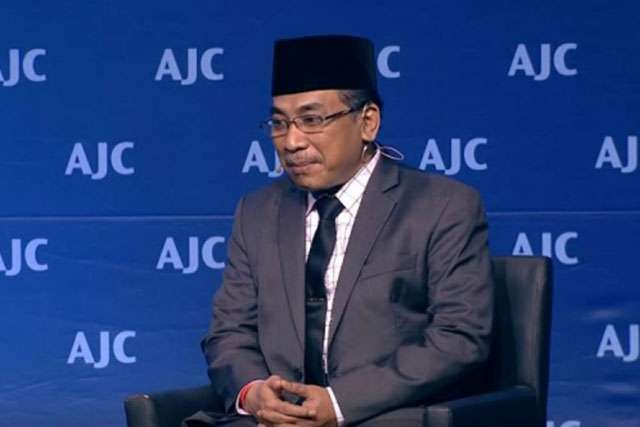 KH Yahya Cholil Staqut diplomasi untuk perdamaian dunia. (Foto: Istimewa)