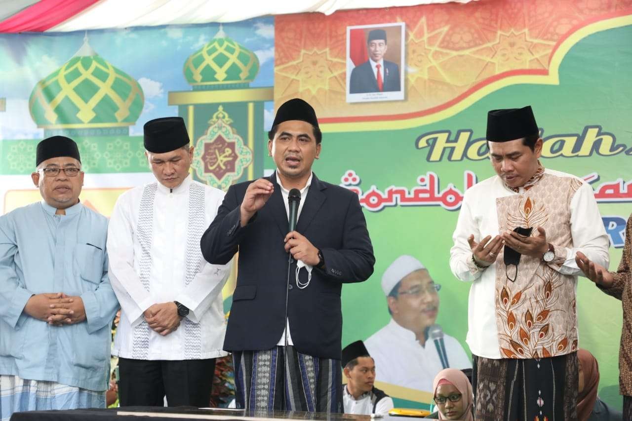 Wakil Gubernur Jawa Tengah, Taj Yasin Maimoen, meresmikan Pondok Pesantren Nurul Anwar, Wonogiri, Senin 10 Januari 2022. (Foto: Istimewa)