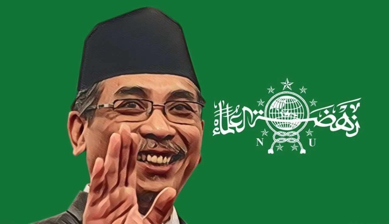 Ketua Umum PBNU Yahya Cholil Staquf. (Grafis: Fa Vidhi/Ngopibareng.id)