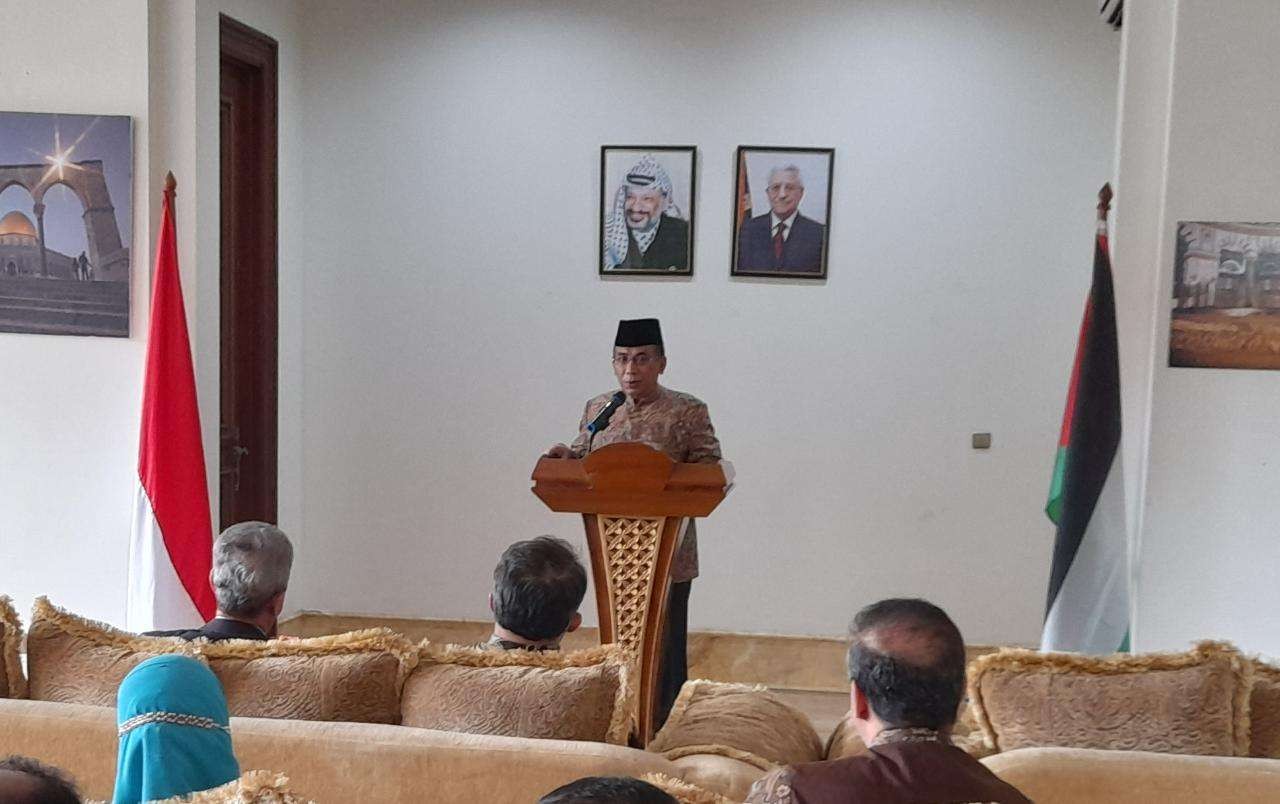 Ketua Umum Pengurus Besar Nahdlatul Ulama (PBNU) periode 2021-2026, Yahya Cholil Staquf, menyebut pihaknya siap memulai pembicaraan dengan Israel guna mendukung kemerdakaan Palestina. (Foto:Istimewa)