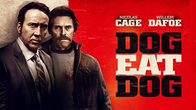 Poster film Dog Eat Dog yang dibintangi Nicholas Cage. (Foto: Istimewa)