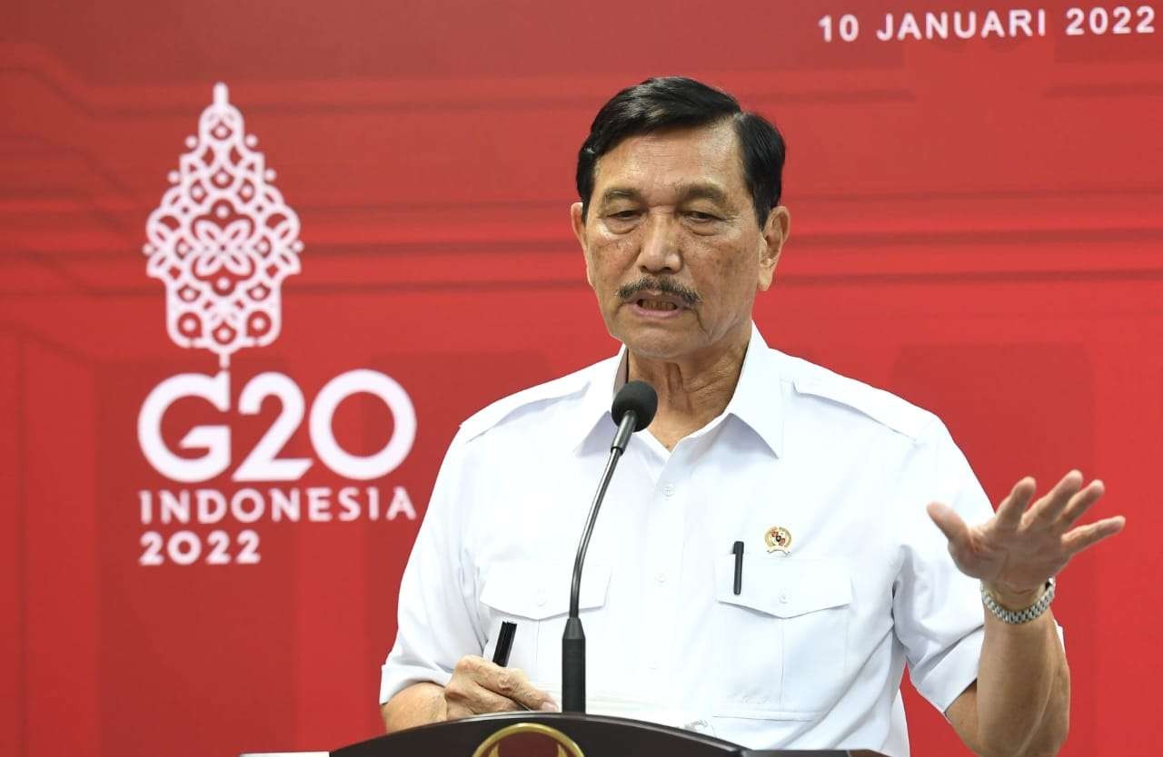 Menko Maritim dan Investasi Luhut BP (foto; Setpres)