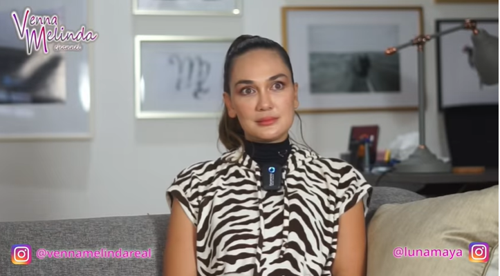 Luna Maya bicara soal pembekuan sel telur di podcast Venna Melinda. (Foto: Istimewa)