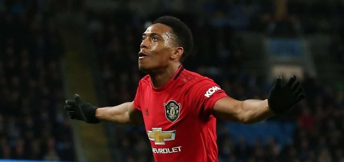 Anthony Martial membantah pernyataan Ralf Rangnick tentang penolakannya bermain melawan Aston Villa. (Foto: Twitter/@AnthonyMartial)