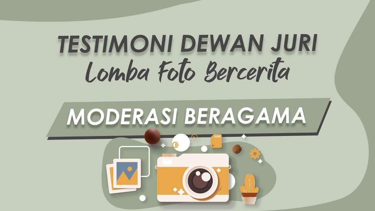 Lomba Foto Bercerita Moderasi Beragama digelar Kemenag.