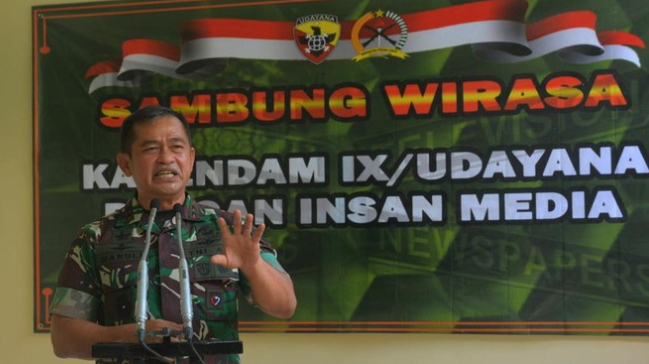 Menantu Menteri Koordinator bidang Maritim dan Investasi Luhut Binsar Pandjaitan, Mayor Jenderal Maruli Simanjuntak, diangkat sebagai Pangkostrad. (Foto: dtk)