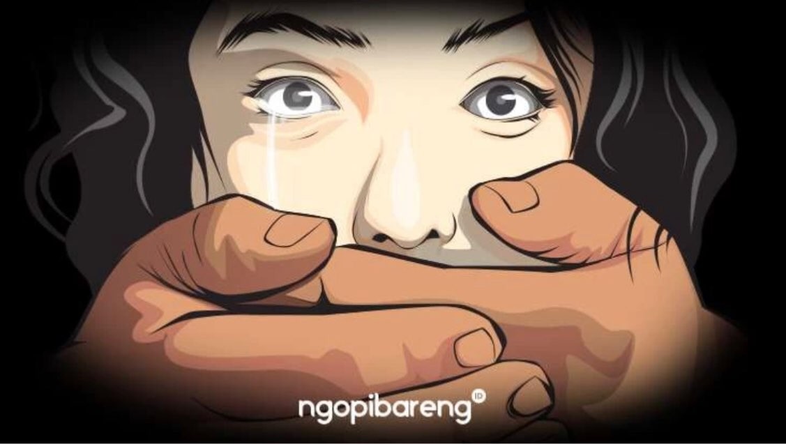 Novia Widyasari, mahasiswi yang ditemukan bunuh diri di samping makam ayahnya di Mojokerto (Ilustrasi: Fa-Vidhi/Ngopibareng.id)