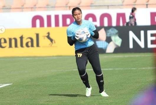 Laga terakhir Timnas Indonesia di Piala Asia Wanita 2022 berakhir dengan skor 0-6 melawan Filipina. Skuad Garuda Pertiwi tersingkir dari Piala Asia. (Foto: PSSI)