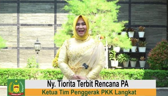 Tiorita Terbit Rencana Perangin-Angin, istri Bupati Langkat kena tangkap tangan KPK. (Foto: YouTube)