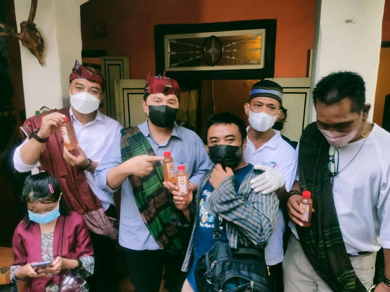 Minuman Jahe milik Norman yang diborong beberapa pejabat. (Foto: Istimewa)