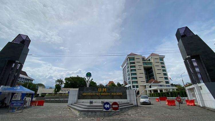 Lingkungan kampus Universitas Negeri Malang (Foto: Lalu Theo/ngopibareng.id)