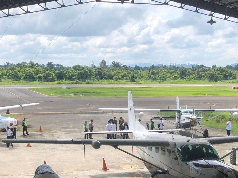 Susi Air diusir paksa dari hanggar di Malinau Kalimantan. (Foto: Istimewa)