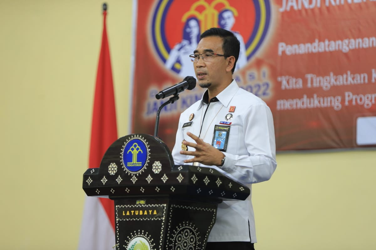 Plt Kadiv Pemasyarakatan (Kadivpas) Kanwil Kemenkumham Jatim Gun Gun Gunawan. (Foto: Kemenkumham Jatim)