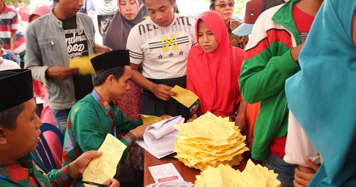 Suasana pemilihan kepala desa (pilkades) serentak di Kabupaten Probolinggo pada 2021 lalu. (Foto: Ikhsan Mahmudi/Ngopibareng.id)