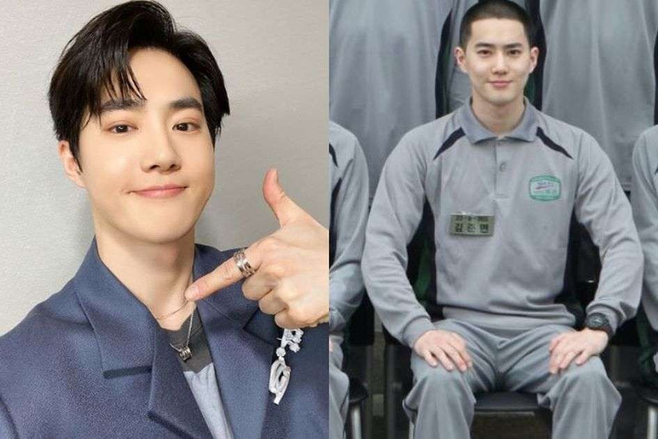 Suho EXO telah merampungkan wajib militer selama 1 tahun 9 bulan. (Foto: Istimewa)