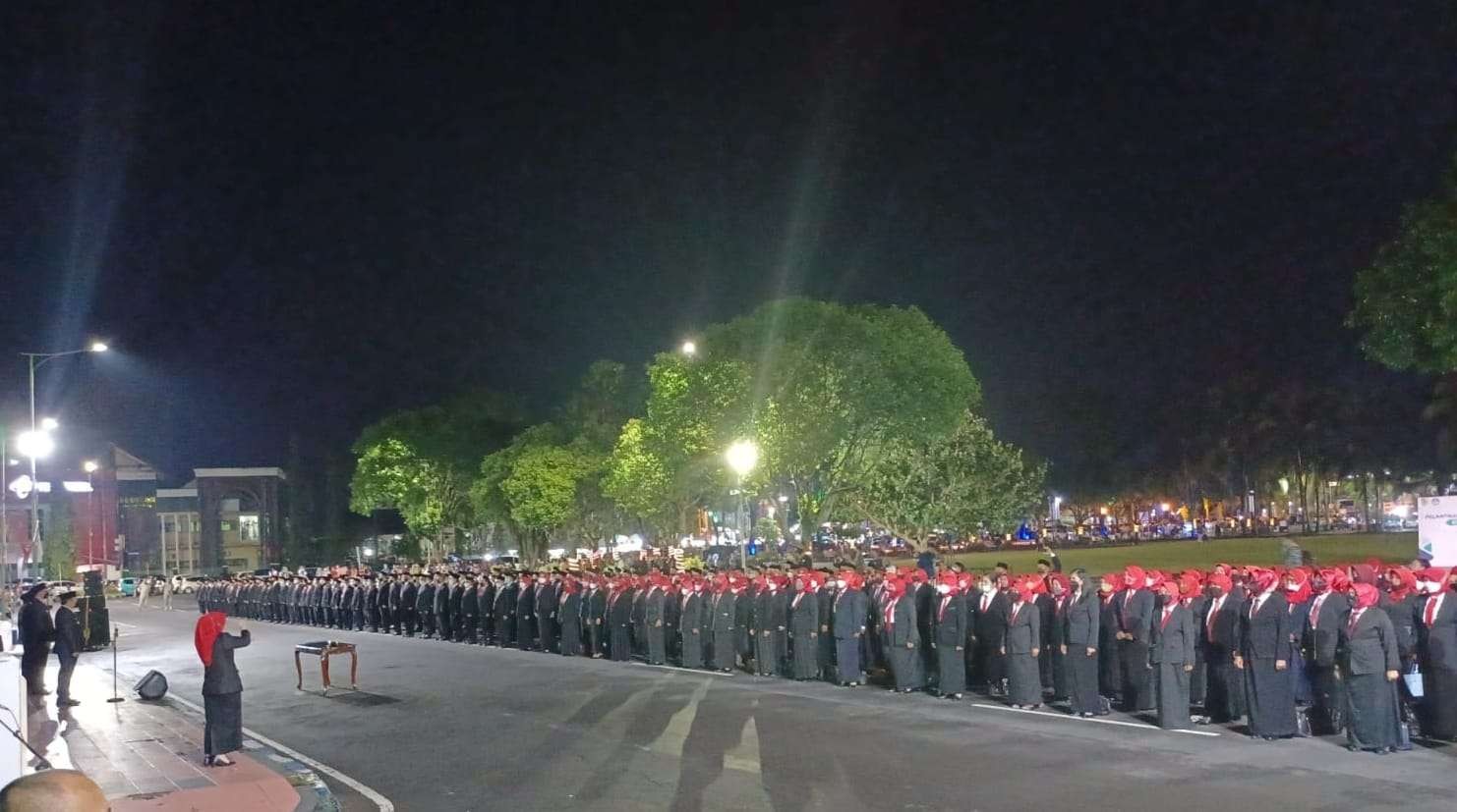 Pelantikan 619 kepala sekolah SD dan SMP oleh Bupati Jember. (Foto: Istimewa)