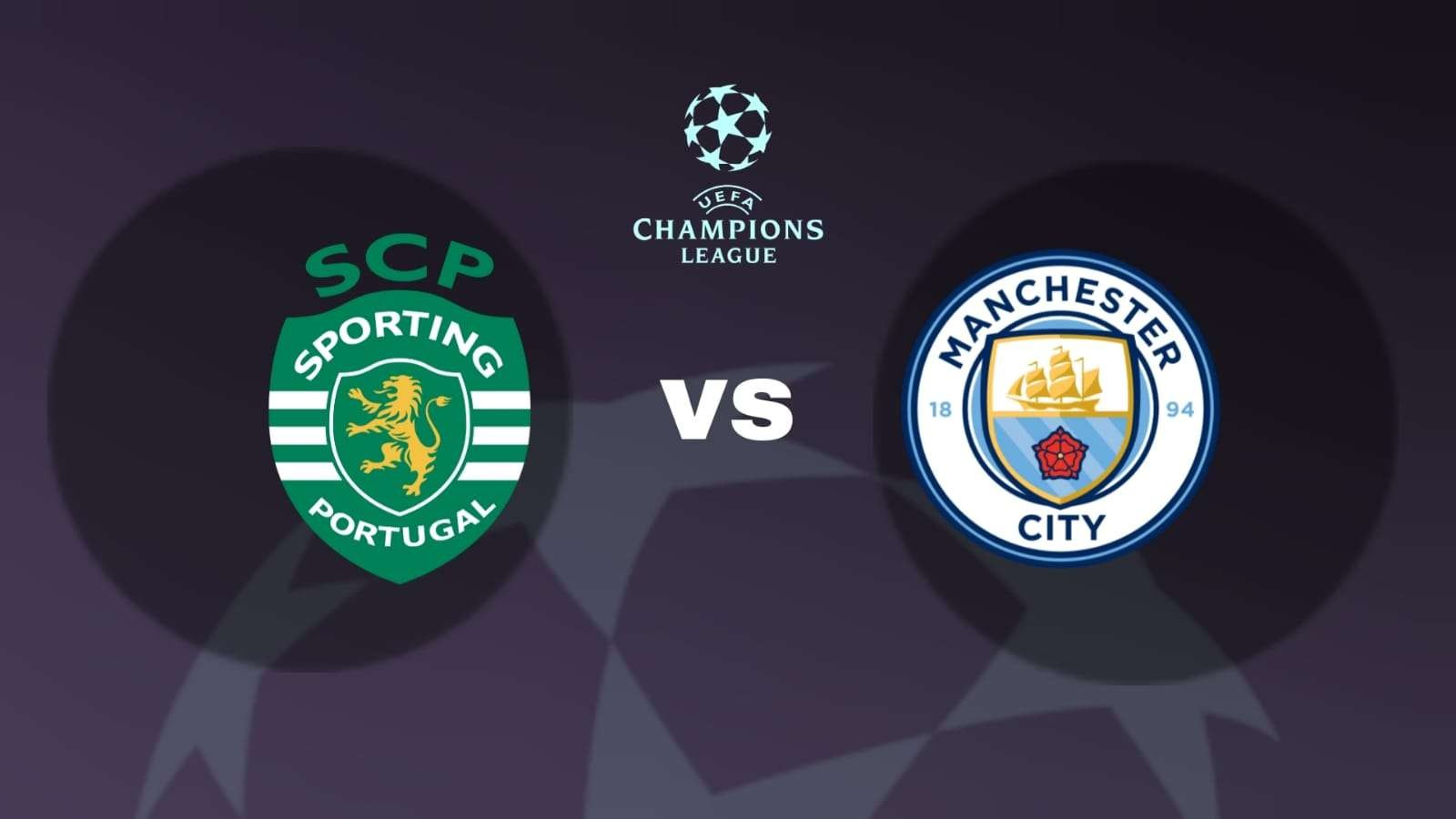 Sporting vs Manchester City. (Grafis: Fa Vidhi/Ngopibareng.id)