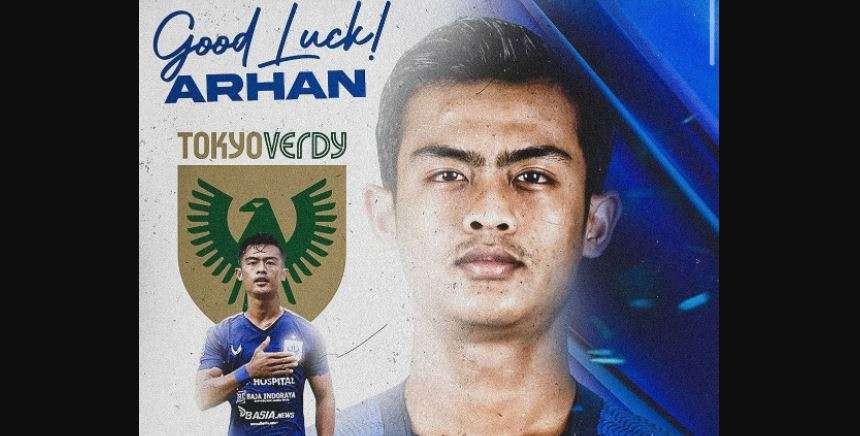 Pratama Arhan resmi pamitan dengan PSIS Semarang, dan gabung klub sepak bola Jepang, Tokyo Verdy. (Foto: Instagram @psis)